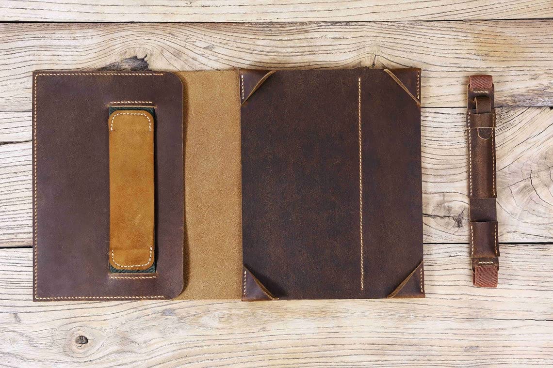 Amazon.com: Personalized Distressed Leather case Cover for Fujitsu